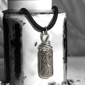 5 For $25💫Small Alternative Silver Wiccan Pendant Necklace